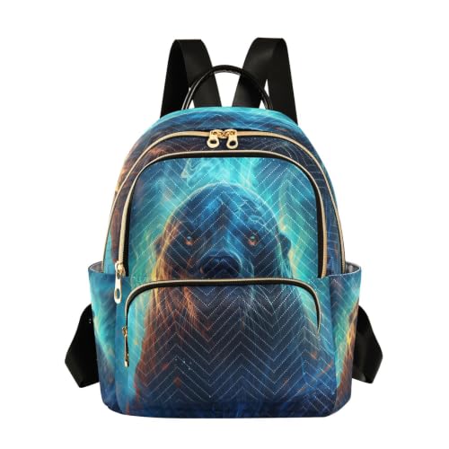 Sac à dos bleu cool avec bandoulière ajustable pour voyage et loisirs