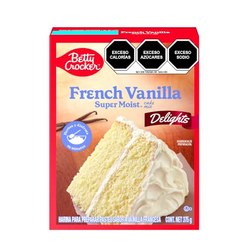 Repostería Y Helados, Grocery Betty Crocker Harina para Pastel de Vainilla Francesa 375 g