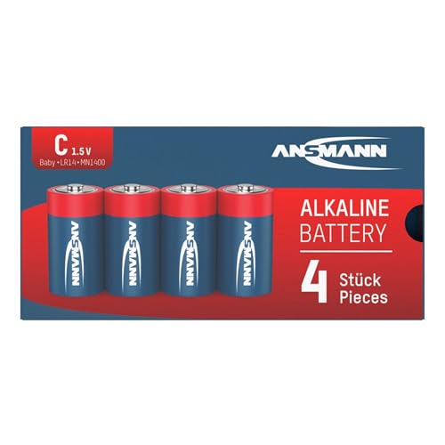 ANSMANN 4X Alkaline Batterien Baby C LR14-1,5V MN1401 Batterien Set – Ansicht 3