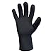 Glacier Glove Men's Ice Bay Waterproof Fleece-Lined Blind Stitched Neoprene Gloves | Seamless Palm with Sharkskin Texture, Gray, Small