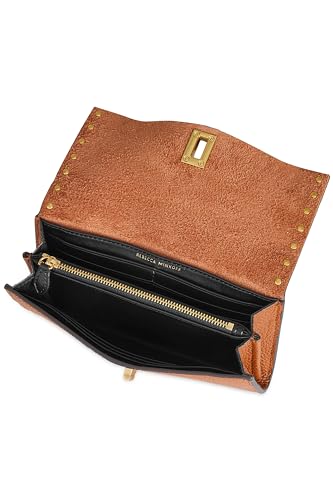 Rebecca Minkoff Darren Continental Wallet, Caramello3