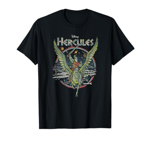 T-shirt Disney Hercules Night Flight anti-déformation coton respirant