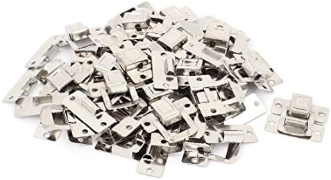 New Lon0167 Toolbox Gift Featured Case Metal Toggle reliable efficacy Latch Catch Hasp Lock Silver Tone 30pcs(id:d2a 81 e0 884) image 5