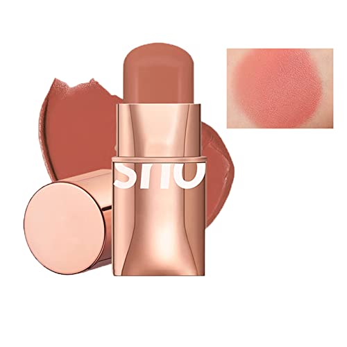 Rosarden Cream Blush Stick, Cream Blush for Cheeks, Waterproof Blush Stick for Cheek, Smooth Pink Blush, Matte Blush Stick for Face Makeup, Soft Cream Blush, Pink Blush Makeup, Smudge Proof Blush Makeup for Women Girls