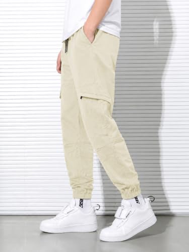 Image of Noble Monk Cargo for Men || Cotton Cargo Pant || Stylish Multi-Pocket Casual Trousers for Men