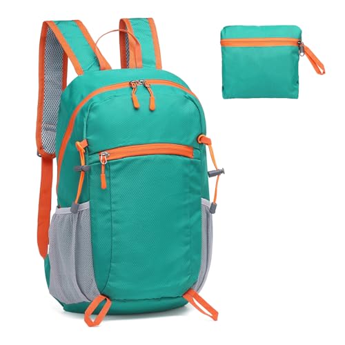 SUIKIHUM 20L Small Hiking Daypack for Women Men, Foldable Packable