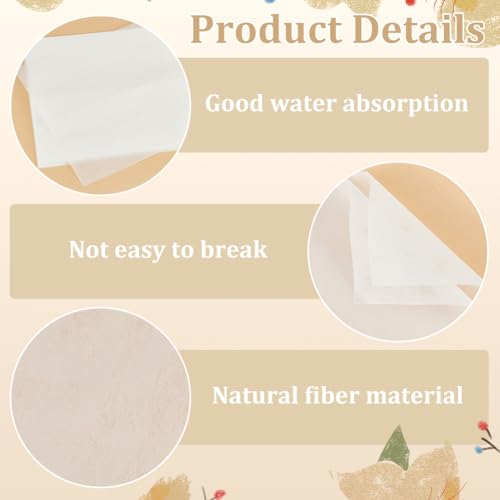 Papier buvard pour presse à fleurs absorbant pour herbier 50 pcs