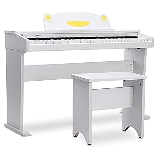 Pianos numériques ARTESIA PIANO ENFANT FUN-1 BLANC Pianos numériques portables - Les Beatles, Paul McCartney, John Lennon, RIngo Starr, George Harrison