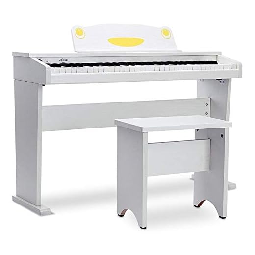 Artesia F-61WM con 61 tasti, design da pianoforte digitale, bianco opaco