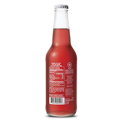 IZZE Sparkling Juice, Blackberry, 12 Fl Oz of glass bottles, Pack of 12