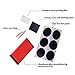 Tire Repair Tool Kit, Self Adhesive Patch Repair Kit Portable Glue (red)