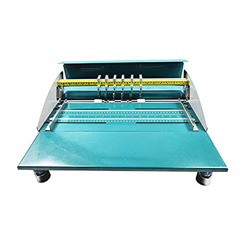 INTBUYING Electric 18inch 3in1 Scorer Creaser Perforator with Work Bench Creasing Machine Scoring