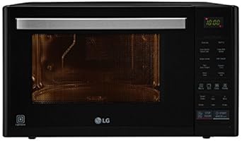 LG 32 L Charcoal Convection Microwave Oven (MJ3296BFT, Black, With Starter Kit)