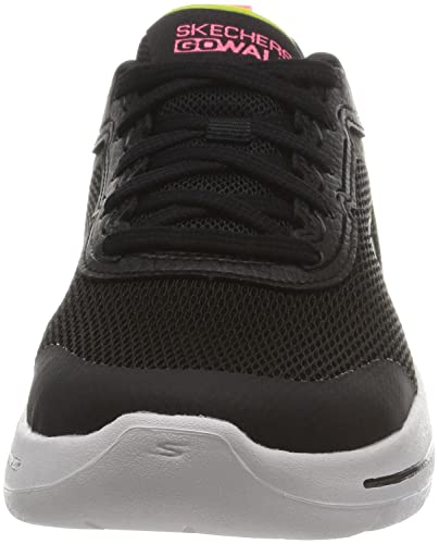 Skechers Skechers Womens GO Walk Arch Fit Ocean Horizon Black Athletic Walking Shoes 6.5