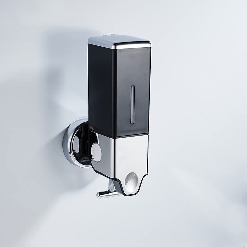 Manual Presshead Wall Mounted Soap Dispenser, Shower and Lotion Dispenser for Home Bathroom, Kitchen, Hotels
