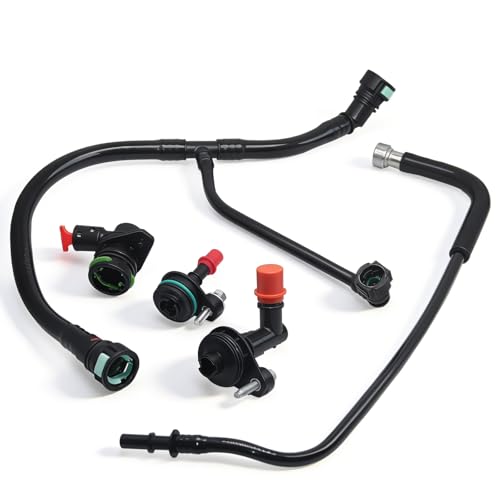 5pcs PCV Valve & Tube Repair Kit Fits for Chevrolet Cruze Trax 1.4L, Malibu 1.5L (2016-2024) | Replaces OE 12685407 12637666 12673862 12665644 12640659