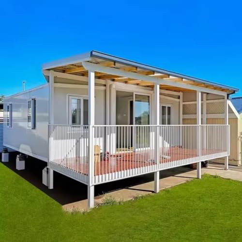 Luxury Modern Prefab Tiny Home for Sale 20ft 40ft Modular 2 3 Bedroom Prefab Expandable Mobile Home Steel Portable Foldable Tiny Folding Container House Office Villas with Bathroom & Kitchen