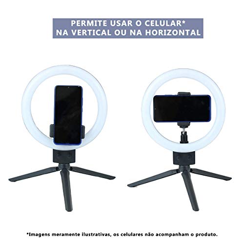 Ring Light de Mesa 10 polegadas Iluminador de LED Sou Foto LC-23