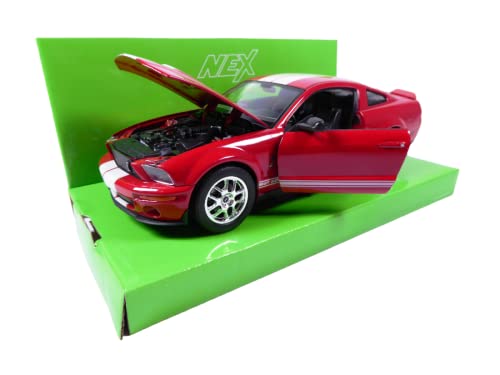 OPO 10 - Car 1/24 2007 SHELBY COBRA GT500 - Welly 22473W - Image 2