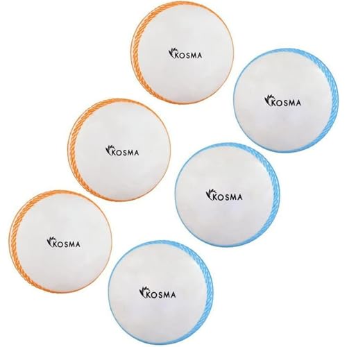 Balles de cricket douces à vent à coutures colorées pour progresser sans danger
