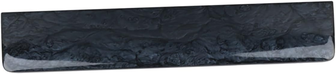 Glorious Wrist Support Pad Resin Hand Rest for Keyboard Wrist Cushion Typing Support Black Pearl Resin