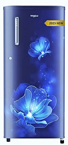 Whirlpool 184 L 4 Star Inverter Direct-Cool Single Door Refrigerator (205 WDE PRM 4S Inv SAPPHIRE RADIANCE-Z,Blue, 2023 Model)