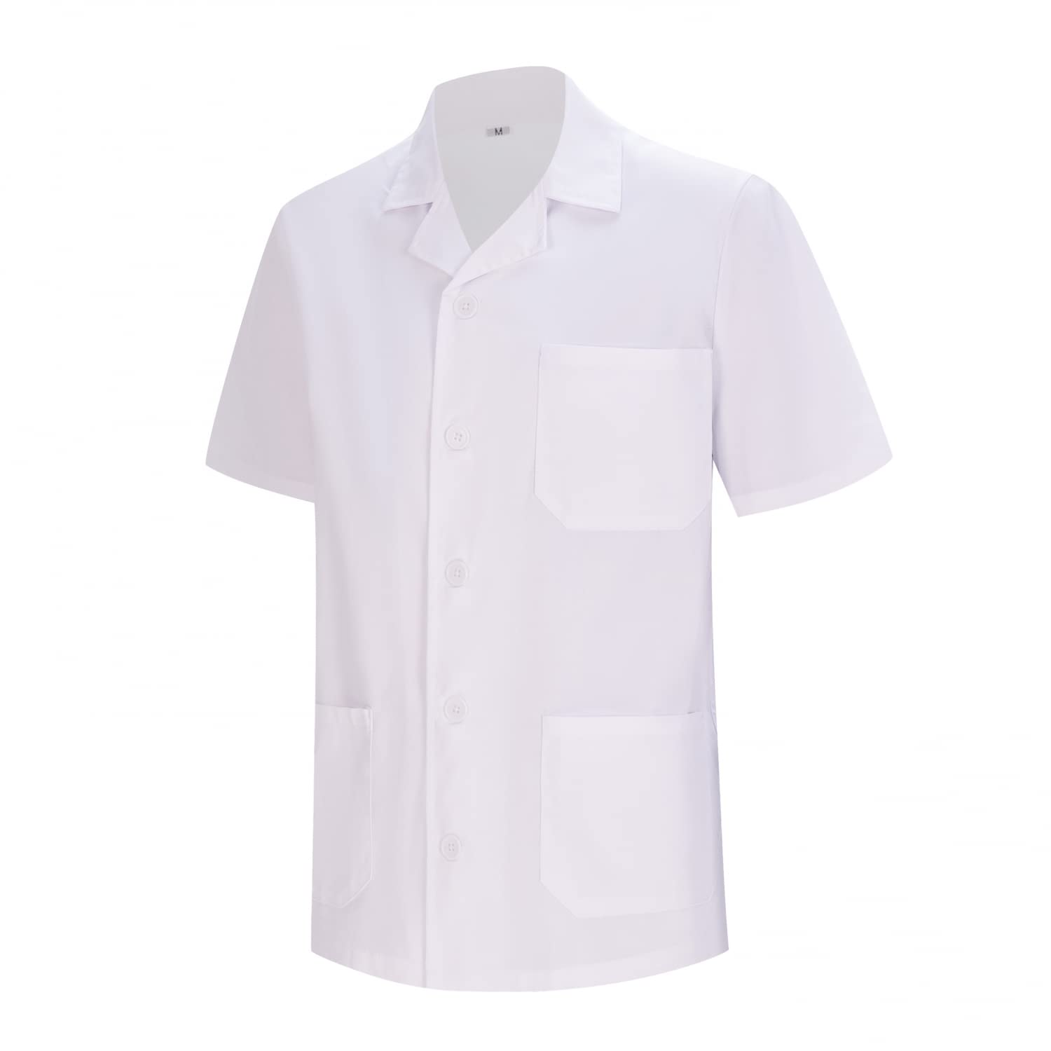 Misemiya - blouse blanche chimie unisexe - blouse medicale homme - blouse laboratoire homme - blouse de travail femme 8165