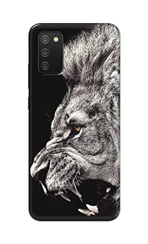 Image of Roaring Lion Hard Back Case Cover for Samsung Galaxy M02s / Samsung A02s / Samsung F02s / Samsung A03s Back Cover -(J5) VNS2225