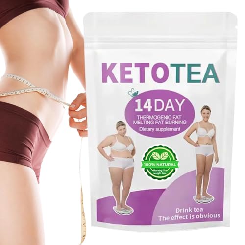 Té De Desintoxicación - Fit 14 Días, Adelgazante | Dientte De León Natural De Espino Con Hoja De Loto, Teé De Pérdida De Peso De Belleza Para Panza Plana, Pérdida De Peso, Digestión Y Bienestar