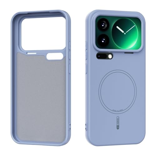 Coque Xiaomi 17 PRO 5G bleu ciel rigide en silicone antichoc
