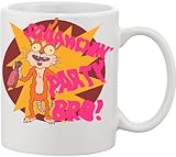 Functon+ Squanchn Party Bro - Taza de cerámica, color blanco