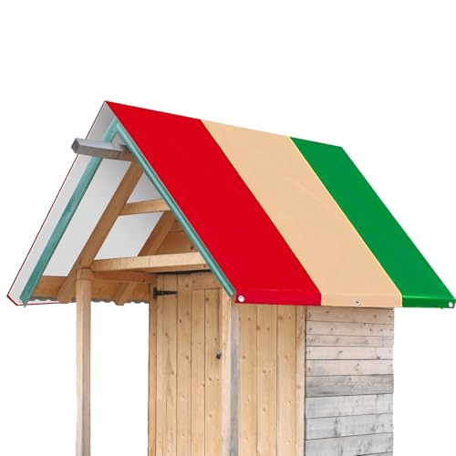 Tarp de reemplazo del patio de recreo, copa de reemplazo del patio de recreo, Sunshade Swing Cover, Decoración de juegos al aire libre, 132x226cm/51.97x88.98 pulgadas lata de juego de juegos para pati