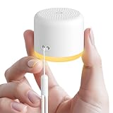 SMILEBOP White Noise Machine with Night Light, 18 Soothing Sounds Portable Sound Machine for Baby Adults, Mini Travel Sound Machine for Sleeping with Memory Timer, Office Hotel Gift
