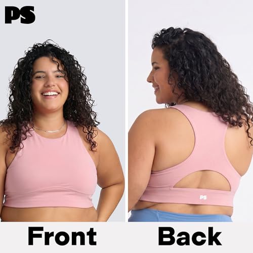 Image of POPSUGAR Sports Bras for Women - Y Back, High Neck, Strappy & Long Line Padded Racerback Bra Workout Yoga Top Racer Back Bra