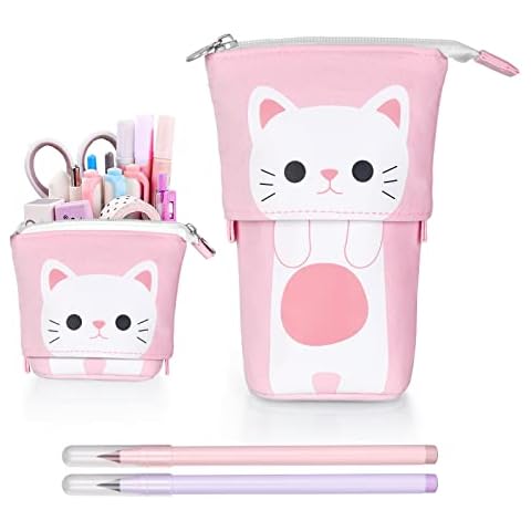 Vicloon Telescopic Pencil Case with Pencils Cover