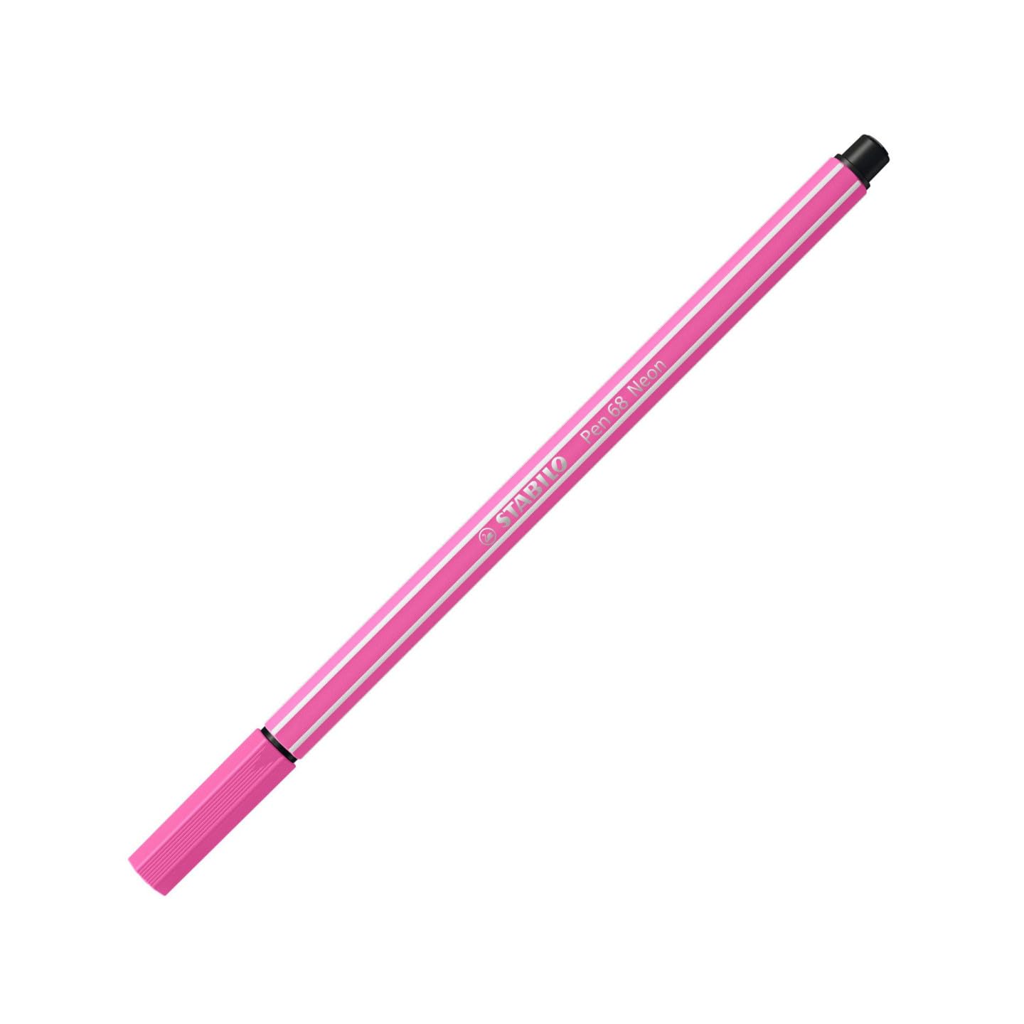 Premium Fibre-Tip Pen - STABILO Pen 68 - Pack of 1 - Neon Pink — image 1