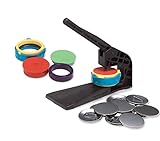 Badge A Minit 1401 2 1/4' Badge A Minit Button Machine Bench Press Kit with Button Parts and Bonus...