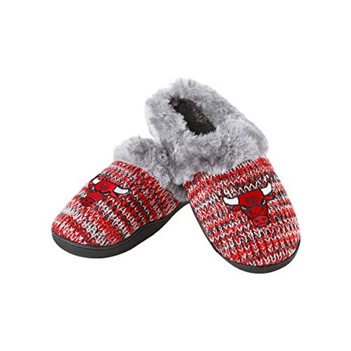 Image of FOCO Womens NHL Team Logo Peak Slide Slippers