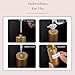 Gsteng 2pcs 50ml Glass Spray Bottle for Perfume,Refillable Travel Perfume Atomizer Bottles,Gold Portable Cologne Atomizer Empty Bottle. (Gold*2)