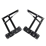 Gran capacidad de carga: con esta bisagra de elevador, puede convertir su mesa de café normal en una mesa de café funcional, que también se puede usar para cambiar la función de la otra mesa.Puede levantar la mesa superior para varios propósitos, como cenar, redacción, reuniones, etc.