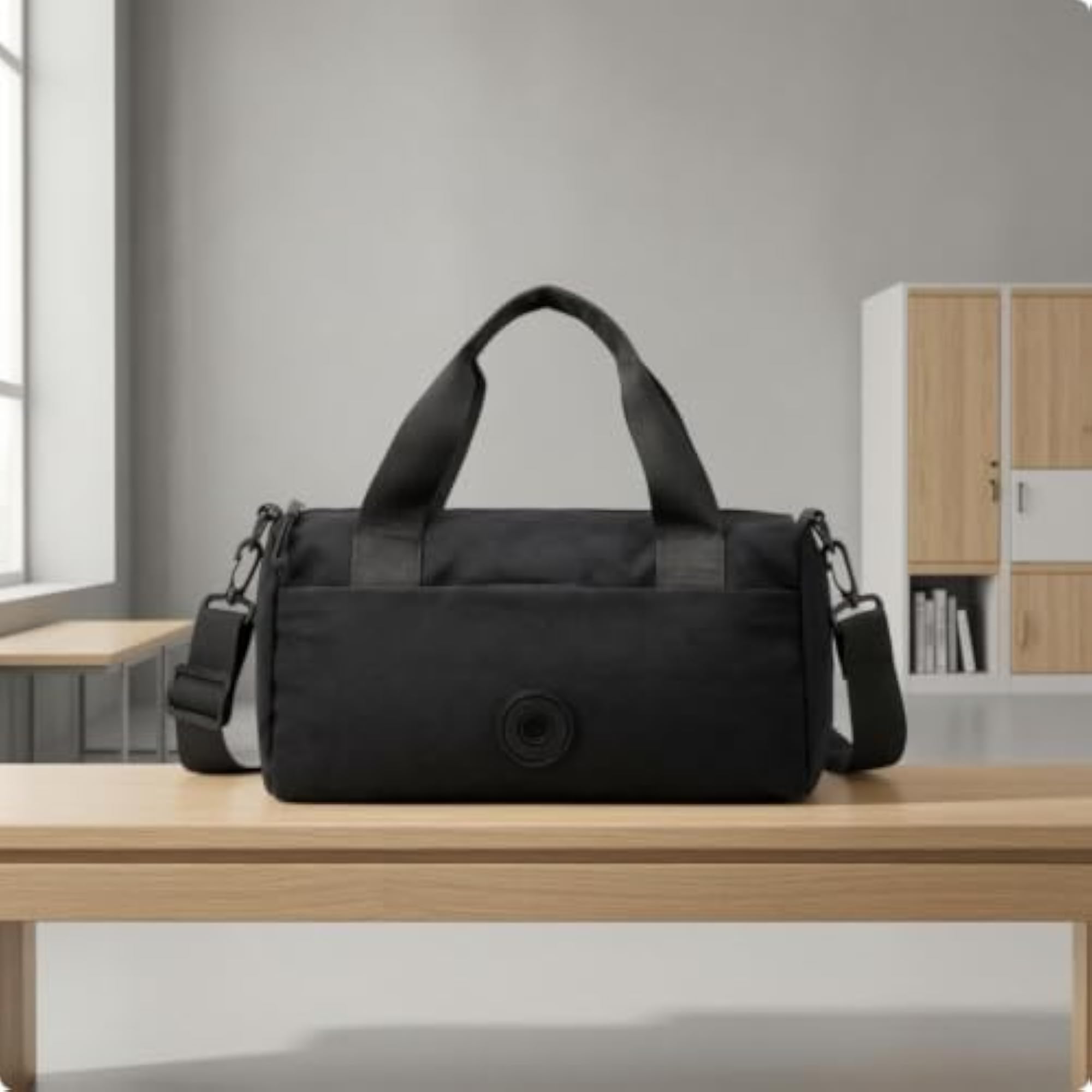 Lightweight Versatile Carry Bag with Shoulder Strap, Black