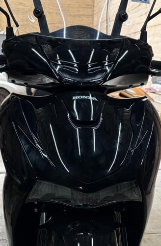 Generico Kit Oscurazione Frecce Lucido - Opaco per Honda SH 125/150/350 (2020–2025) - (Nero Lucido)
