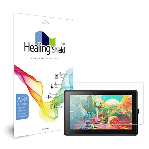 Healingshield �X�L���V�[���t���ی�t�B���� Screen Protector Oleophobic AFP Clear Film Compatible with Wacom Cintiq 22 DTK-2260