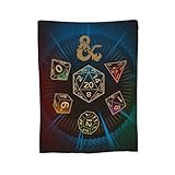 Dungeons Blankets Dragons Ultra-Soft Lightweight Cozy Plush Flannel Throw Blanket Decor Bedding Room Couch Sofa Suitable for All Season 50'X40'