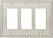 Franklin Brass W35060-SN-C Wall Switch Plate, Single, Satin Nickel