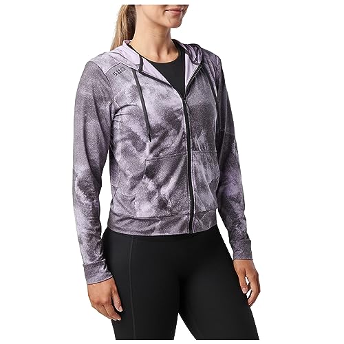 5.11 Tactical Women's PT-R Emily Full Zip Jacket, Hooded Sweatshirt, Style 660223