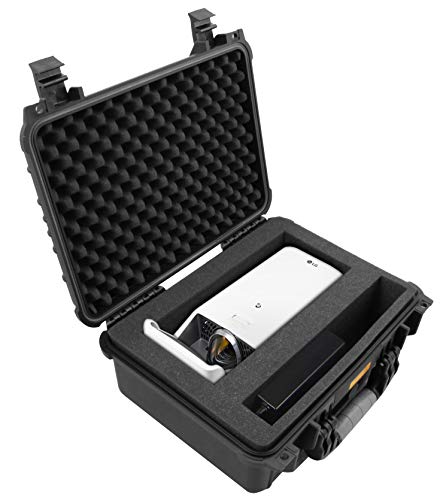 CASEMATIX Projectorbox(2019) Waterproof Short Throw Projector Carry Case Fits LG HF65LA Ultra Short  - //coolthings.us