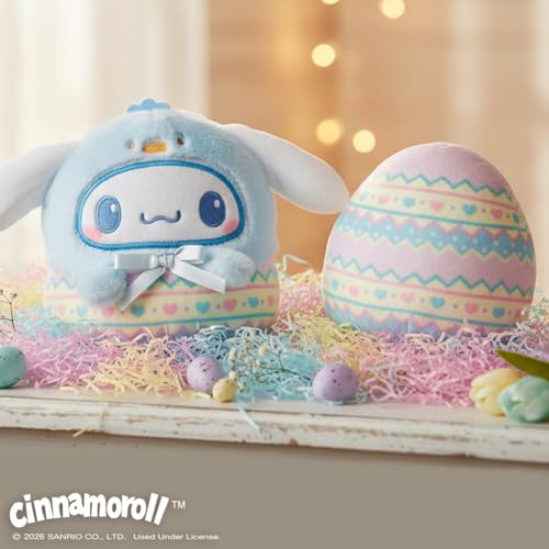 Image of TeeTurtle Reversible Sanrio Cinnamoroll Easter 4 Inch Flip Plushie