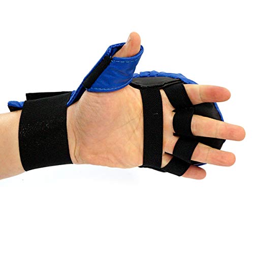 Luva Karate Jugui - Adulto e Infantil - Jugui (Infantil - Até 1,30m de altura, Azul)