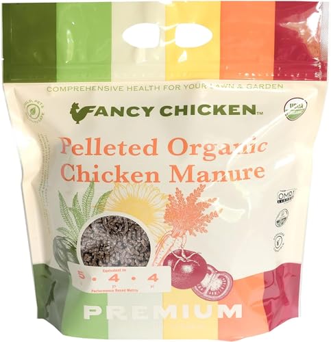 Fancy Chicken Premium Manure – 5lb Pelleted Organic Chicken Manure
